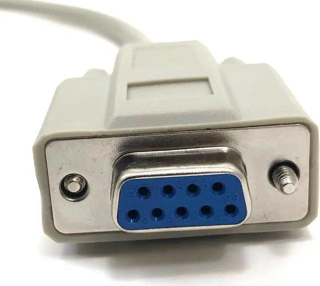 Alt view image 2 of 4 - Micro Connectors 25 Feet AT Modem Serial Cable (DB9 Female to DB25 Male) (M02-116A25)