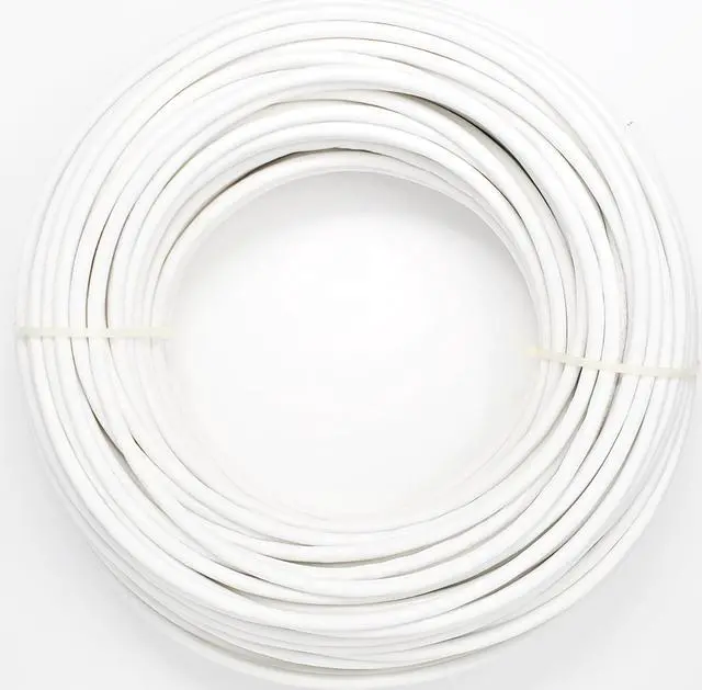 Alt view image 5 of 5 - Micro Connectors 250 Feet Cat6 Solid STP Outdoor Bulk Ethernet 23AWG Cable (White) (TR4-560WOU-250)