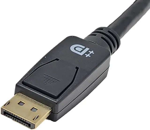 Alt view image 3 of 5 - Micro Connectors 3 Feet VESA Certified DisplayPort 1.4 Cable With Latch (M05-14DPV-3)