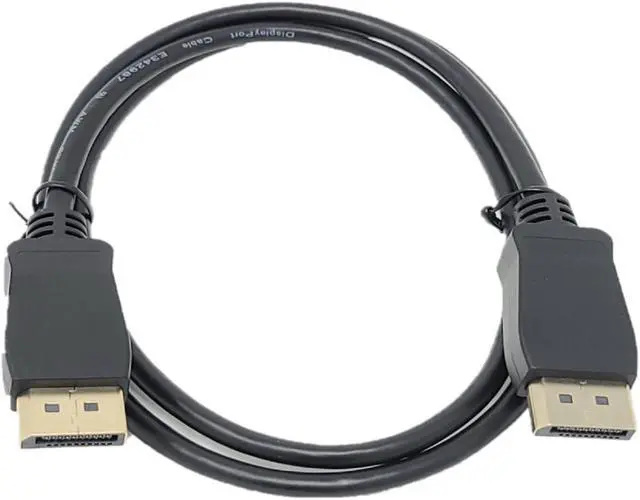 Main image of Micro Connectors 3 Feet VESA Certified DisplayPort 1.4 Cable With Latch (M05-14DPV-3)