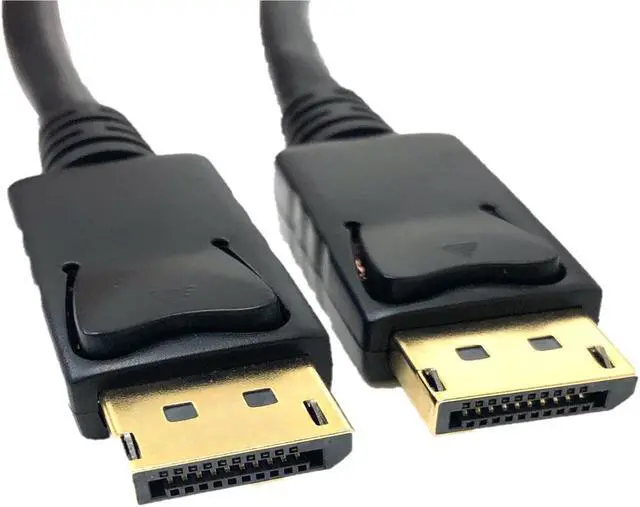 Main image of Micro Connectors 10 Feet DisplayPort 1.2 M/M 28AWG Cable with Latches (M05-197)