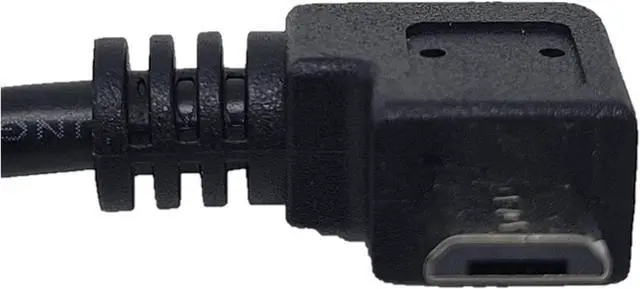 Alt view image 3 of 6 - Micro Connectors 2 Feet Micro USB 90 Degree Left Angle to 9 Pin Motherboard 2-Pack (MSP-MICRO9P-2P)