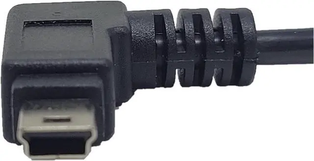 Alt view image 3 of 6 - Micro Connectors 2 Feet Mini USB 90 Degree Right Angle to 9 Pin Motherboard Cable 2-Pack (MSP-MINI9P-2P)