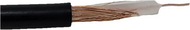 Alt view image 3 of 5 - Micro Connectors 500 Feet RG58 50 Ohm Solid-Shielded Bulk Coaxial Cable (M500-RG58SH)