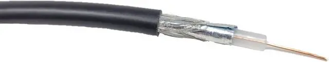 Alt view image 3 of 4 - Micro Connectors 500 Feet RG59 (75 Ohm) Solid Dual-Shielded Bulk Coaxial (22AWG) Cable (M500-RG59SH)