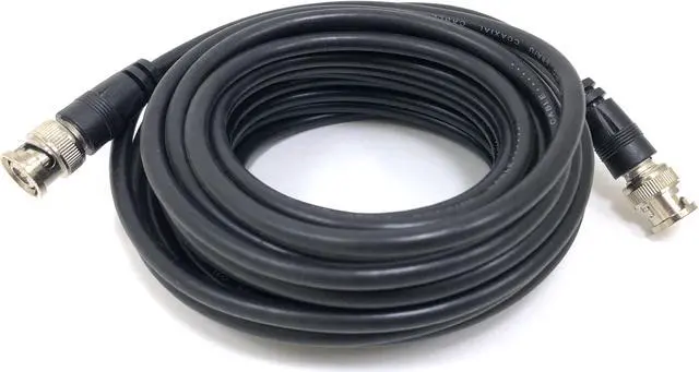 Alt view image 2 of 4 - Micro Connectors 25 Feet RG58 Coaxial BNC-Male to BNC-Male Cable (M50-025M)