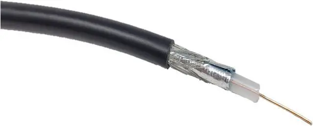 Main image of Micro Connectors 500 Feet RG59 (75 Ohm) Solid Dual-Shielded Bulk Coaxial (22AWG) Cable (M500-RG59SH)