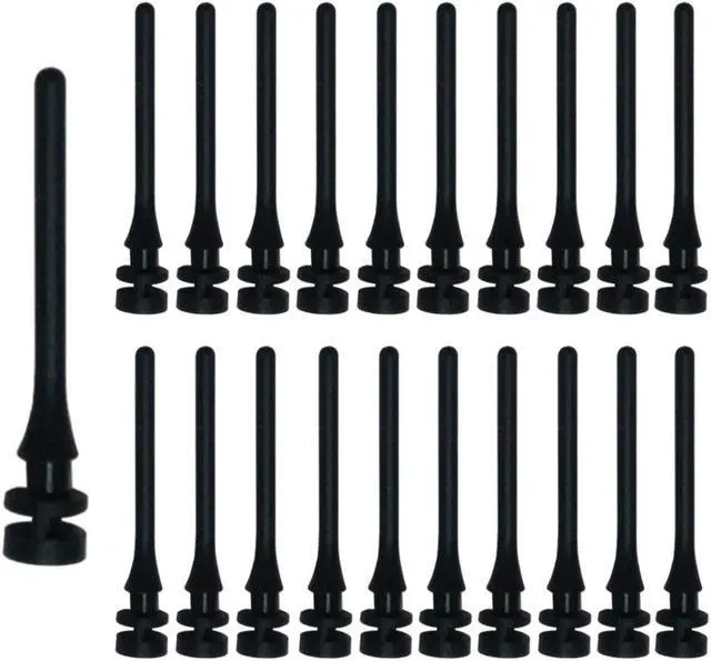 Main image of Micro Connectors 20-Pack PC CPU/Case Fan Rubber Mounting Screws (43mm) (SCW-20RB43)