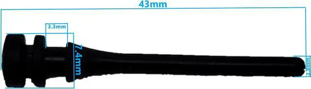 Alt view image 2 of 4 - Micro Connectors 20-Pack PC CPU/Case Fan Rubber Mounting Screws (43mm) (SCW-20RB43)