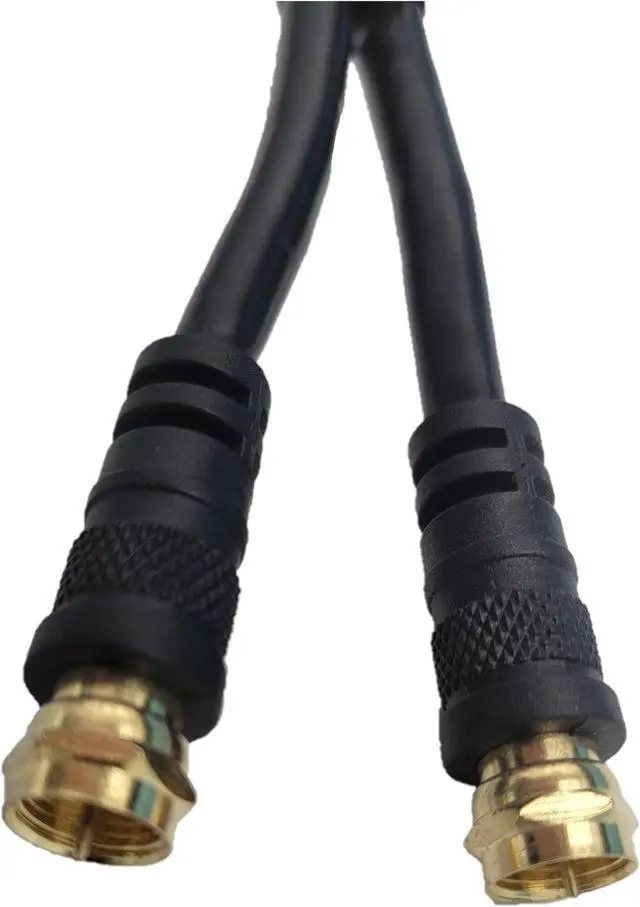 Alt view image 3 of 4 - Micro Connectors 25 Feet 18 AWG F-TYPE RG-6 Shielded Coaxial Cable (M60-025F)