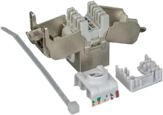 Alt view image 3 of 4 - Micro Connectors CAT 6A Shielded and Tool Less Keystone Jack 6-Pack (FRT-865ST-6)