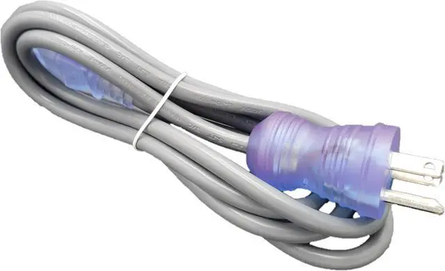 Main image of Micro Connectors 6 Feet Hospital Grade AC Power Cord 18AWG (NEMA 5-15PHG to IEC-60320-C13) - Gray (M05-113H18C-6)