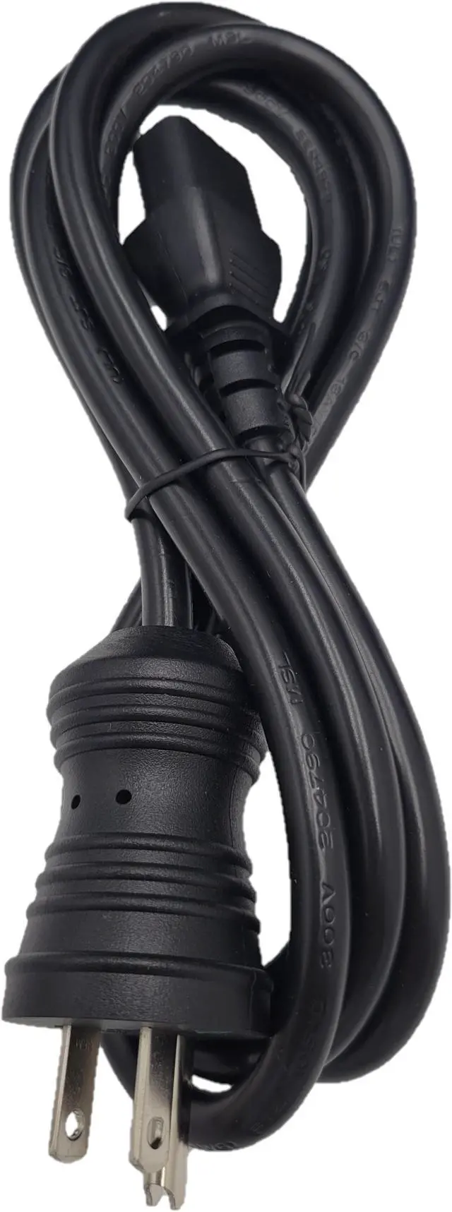 Main image of Micro Connectors 6 Feet Hospital Grade AC Power Cord 18AWG (NEMA 5-15PHG to IEC-60320-C13) - Black (M05-113H18BK-6)