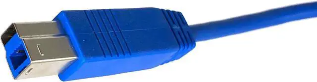 Alt view image 3 of 4 - Micro Connectors 3 Feet USB 3.0 USB-A Male to USB-B Male Cable (E07-303AB-BL)