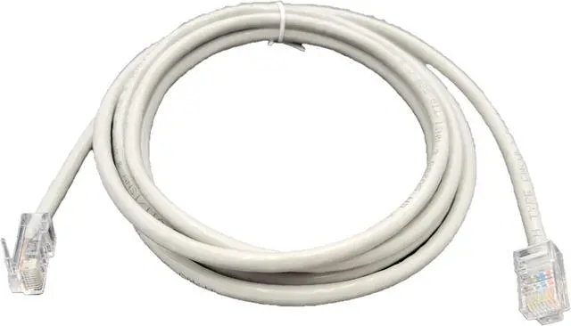 Alt view image 4 of 4 - Micro Connectors 7 Feet Cat6 UTP RJ45 Bootless Patch Cable 5-Pack (E08-007NB-5)