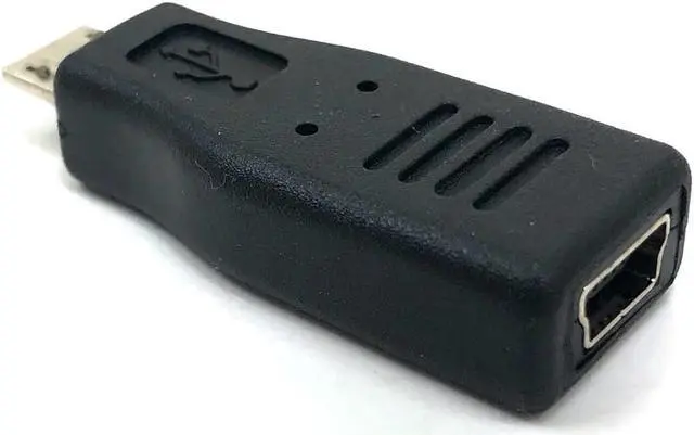 Main image of Micro USB-Male to Mini USB-Female 2.0 Adapter (G08-205FM)
