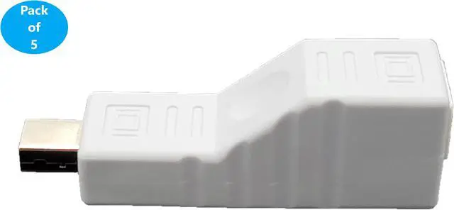 Main image of Micro Connectors Mini DisplayPort Adapter Male to Female (G08-MDMF-5)