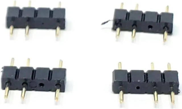 Alt view image 4 of 4 - Micro Connectors 50cm Addressable RGB Extension Cable with Male Pins / 2-Pack (F04-01ARGB50-2P)