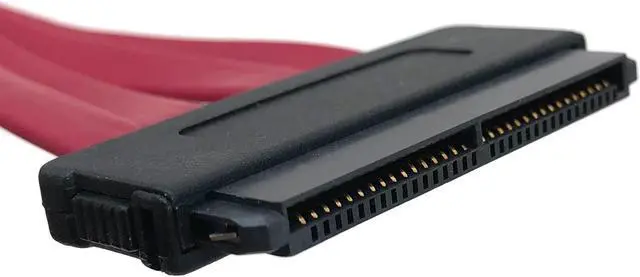 Alt view image 4 of 6 - Micro Connectors SAS Controllers/Backplane (SFF-8484) to (4) SATA Hard Drives Cable (F03-1615)