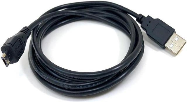 Alt view image 2 of 5 - Micro Connectors 10 Feet USB 2.0 USB-A to Micro-B M/M Cable (E07-131-10)