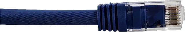 Alt view image 4 of 5 - Micro Connectors 10 Feet Cat 6A UTP Ethernet Patch (24 AWG) Cable (Blue) 5-Pack (E09-010BL-5)