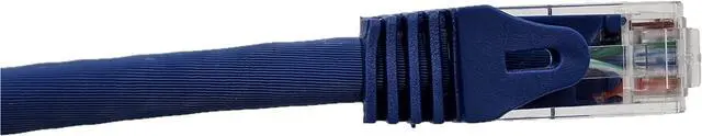 Alt view image 5 of 5 - Micro Connectors 10 Feet Cat 6A UTP Ethernet Patch (24 AWG) Cable (Blue) 5-Pack (E09-010BL-5)