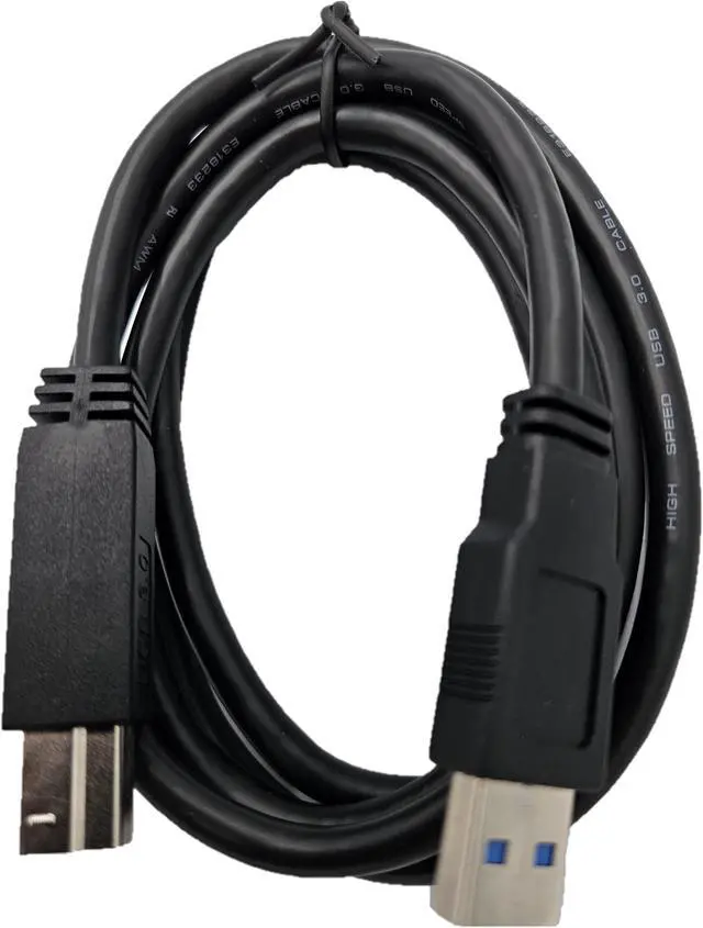 Alt view image 4 of 5 - Micro Connectors 4 Feet USB 3.0 A-Male to B-Male Cable 5-Pack (E07-304AB-BK-5)