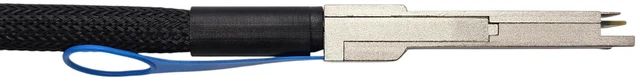 Alt view image 2 of 6 - MICRO CONNECTORS 3 Meter QSFP+ to 4X SFP+ Copper Breakout DAC Juniper QFX Compatible