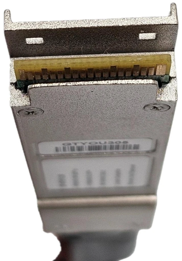 Alt view image 6 of 6 - MICRO CONNECTORS 3 Meter QSFP+ to 4X SFP+ Copper Breakout DAC Juniper QFX Compatible