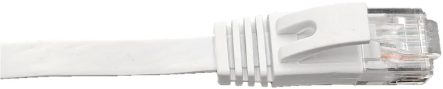 Alt view image 5 of 5 - MICRO CONNECTORS 75 Feet Cat 6 Flat (30AWG) Cable with 20 Cable Clips (White) 2-Pack (E08-075FLW-2P)