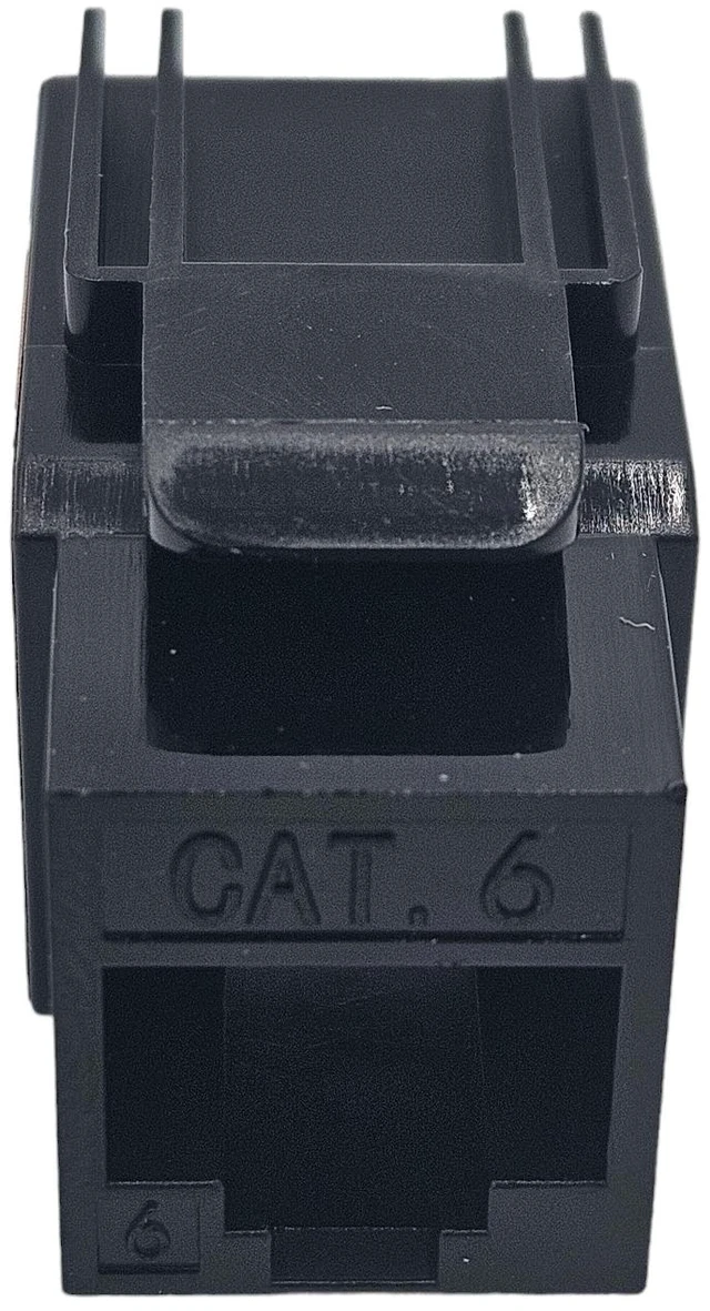 Alt view image 5 of 6 - MICRO CONNECTORS CAT 6 Unshielded Punch Down Keystone Jack with Tool (Black 100-Pack) (FRT-840B100-T)