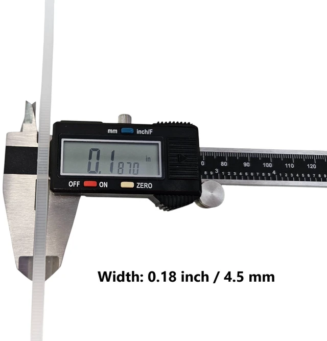 Alt view image 2 of 4 - MICRO CONNECTORS 14 Inch Cable Zip Tie 50-Lbs Multi-Purpose Self-Locking (500-Pack) (MSC-214CL-5P)