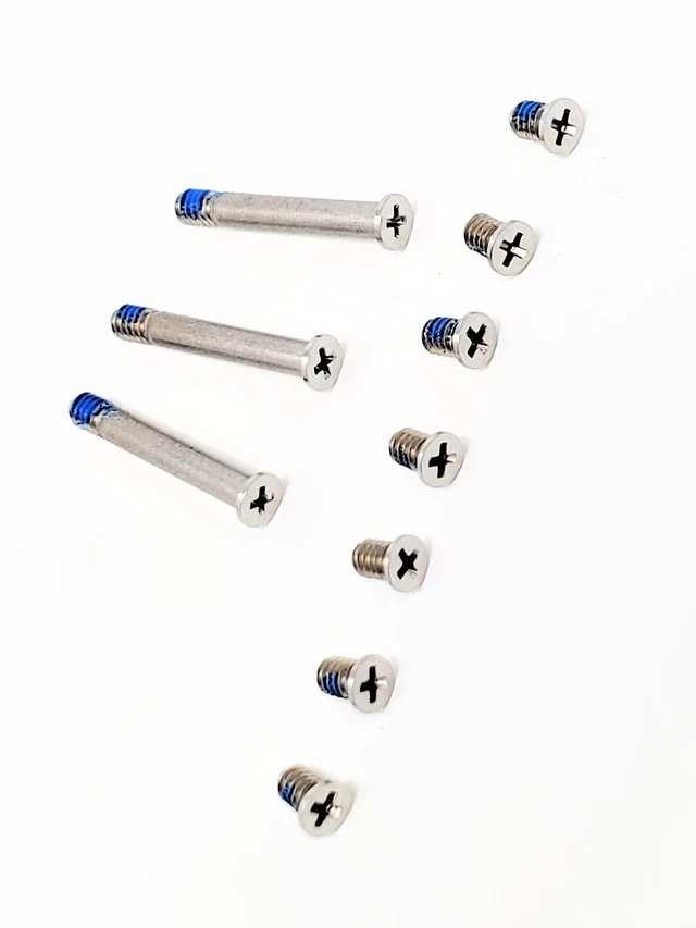 Alt view image 3 of 4 - MICRO CONNECTORS MacBook Pro Unibody Models (A1278, A1286, A1297) Lower Case Replacement Screws and Screwdriver Kit (L02-01MP-KIT)