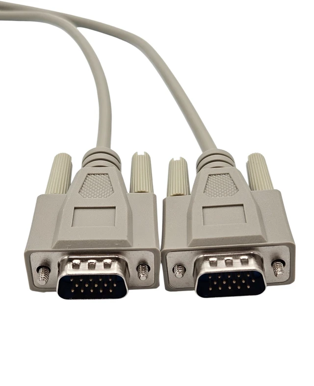Alt view image 2 of 4 - MICRO CONNECTORS 6 Feet VGA HD15 Male to Male Cable 5-Pack (M05-112-5P)