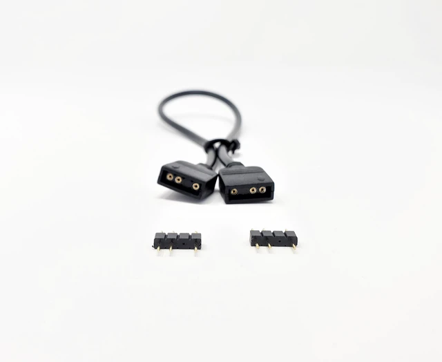 Alt view image 4 of 4 - MICRO CONNECTORS 50cm Addressable RGB Extension Cable with/2 Male Pins (F04-01ARGB-50)