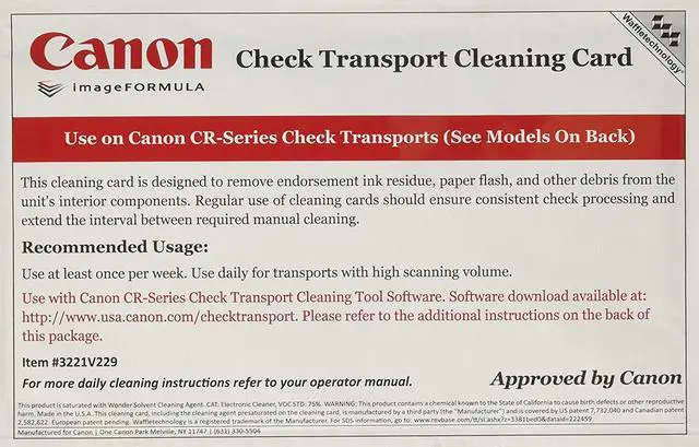 Alt view image 7 of 19 - Canon 1904V566 Cleaning Card