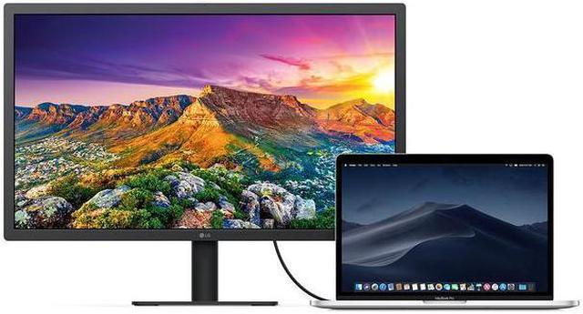 LG UltraFine 24MD4KL 24 4K UHD LCD Monitor, 16:9, Black 