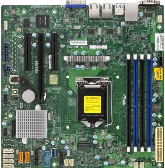 Alt view image 6 of 8 - Supermicro X11SSL-F - Bulk packaging  -