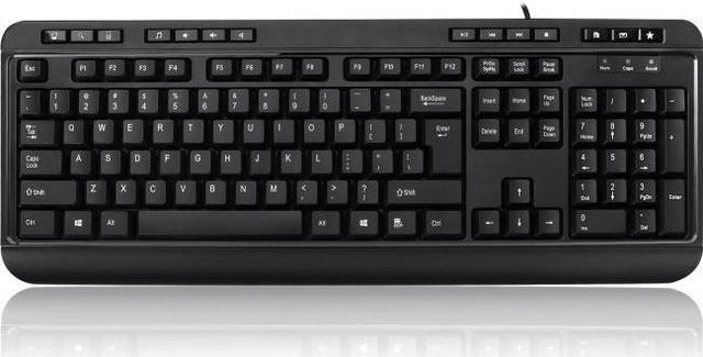 Alt view image 14 of 14 - ADESSO AKB-132HB ADESSO DESKTOP MULTIMEDIA USB KEYBOARD WITH BUILTIN 3 PORTS USB HUB CONVENIENT