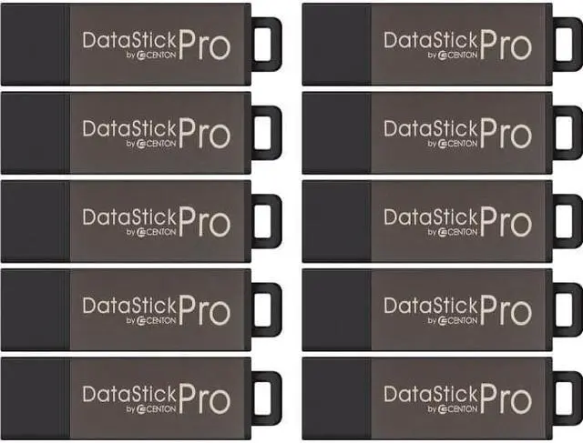 Alt view image 6 of 15 - Centon S1-U2P1-2G50PK Valuepack Usb 2.0 Datastick Pro (Grey) , 2Gb, 50 Pack
