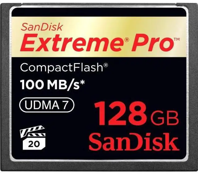 Alt view image 12 of 20 - Flash Memory Card - 128 Gb - Compactflash Card