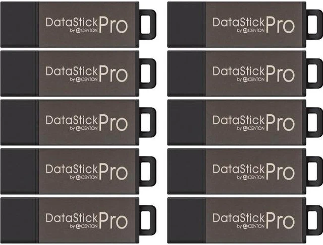 Alt view image 7 of 7 - Centon S1-U2P1-2G100PK Valuepack Usb 2.0 Datastick Pro (Grey) , 2Gb, 100 Pack