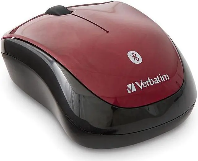 Alt view image 13 of 20 - Verbatim 70240 Bluetooth Wireless Tablet Multi-Trac Blue LED Mouse (Garnet)