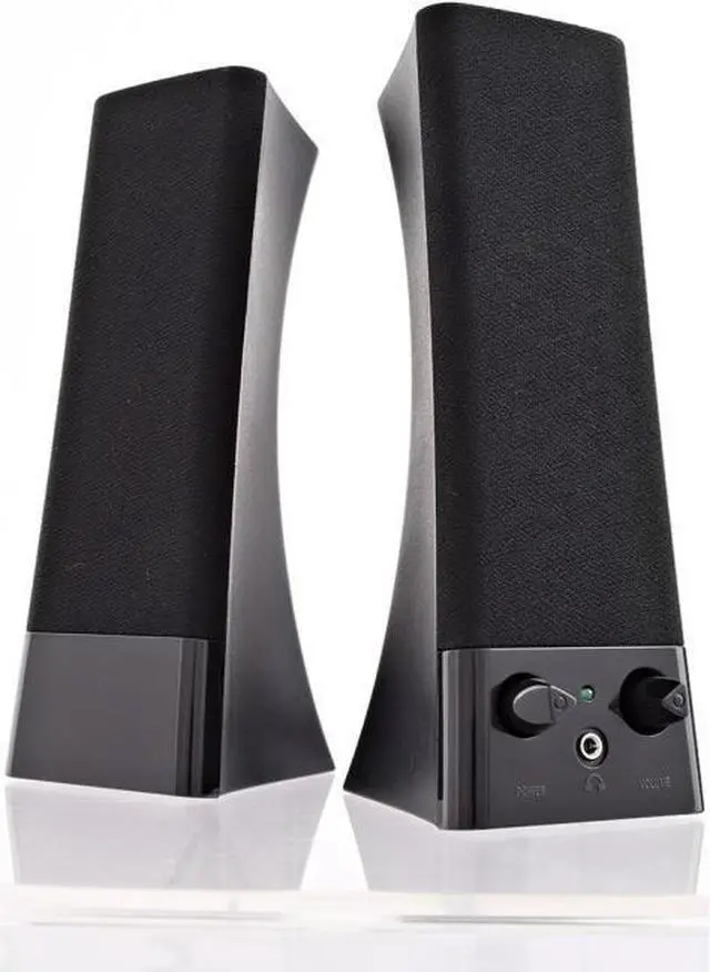 Alt view image 9 of 16 - 2.0 STEREO SPEAKERS USB PWR
