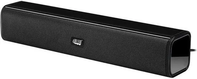 Alt view image 12 of 20 - Adesso Speaker Xtream S5 USB Sound Bar Speaker 5Wx2 4ohm 160hz18khz 6ft RTL
