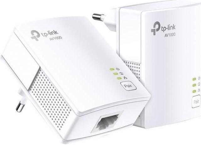 Alt view image 19 of 20 - TP-Link AV1000 Powerline Starter Kit (TL-PA7017 KIT) - Gigabit Port, Plug&Play, Ethernet Over Power, Nano Size, Ideal for Smart TV, Online Gaming, Wired Connection Only