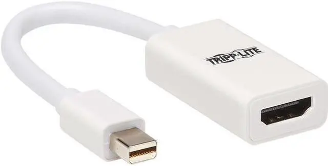 Alt view image 6 of 13 - Tripp Lite P137-06N-HDR-W HDMI/Mini DisplayPort Audio/Video Cable P13706NHDRW