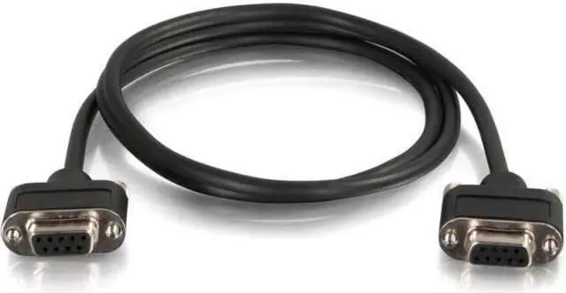 Alt view image 3 of 4 - C2g 25Ft Cmg-Rated Db9 Low Profile Null Modem F-F