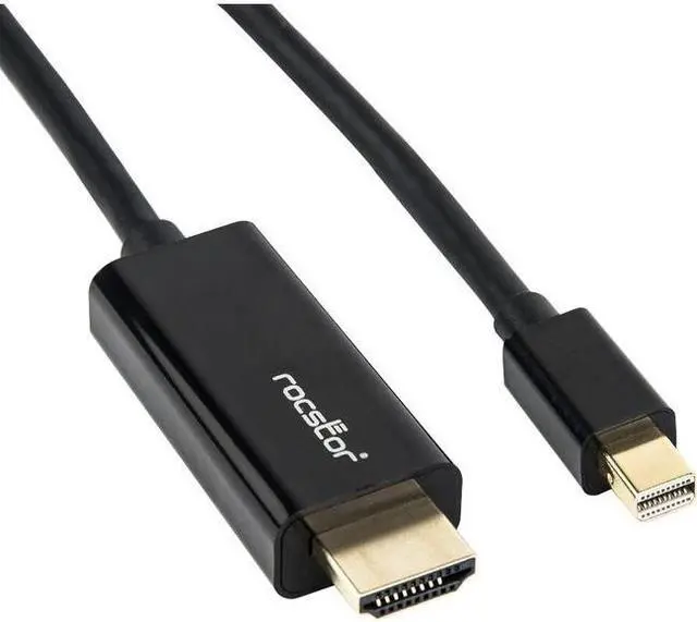 Alt view image 14 of 17 - Rocstor Y10C196-B1 6Ft Mini Displayport To Hdmi M/M 4Kx2K 30Hz Cable Black