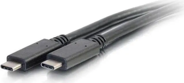 Alt view image 7 of 11 - C2G 1M USB-C to USB-C 3.1 Cable USB Type-C Cable USB Type-C Cable